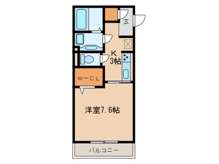 ウィング・マレの物件間取画像