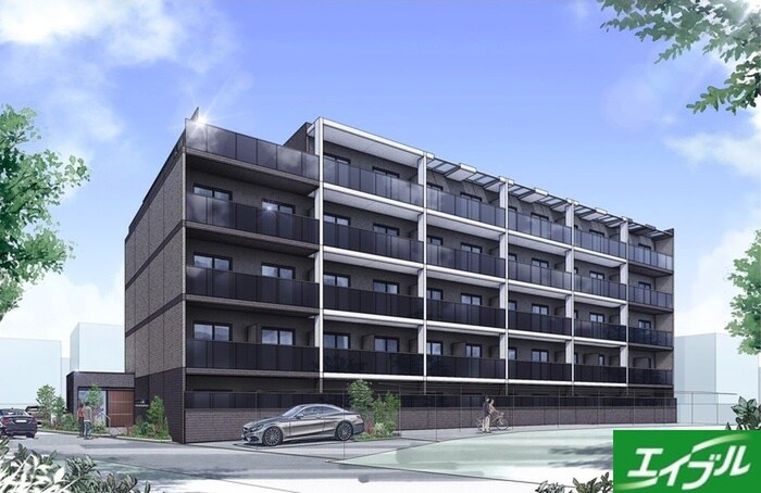 郷前町２丁目マンションの物件外観写真