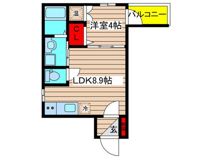 クオーレの物件間取画像