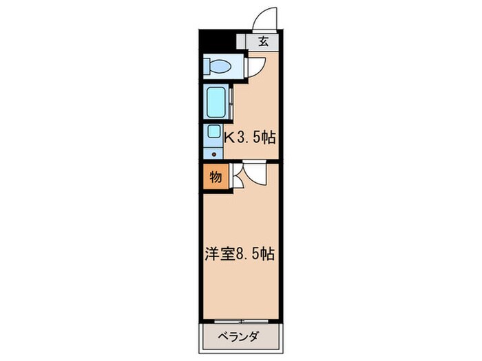 アイルーム豊田永覚Ⅰの物件間取画像