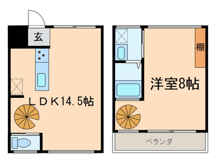 Ｍ/Ｆ　ＨＯＵＳＥの物件間取画像