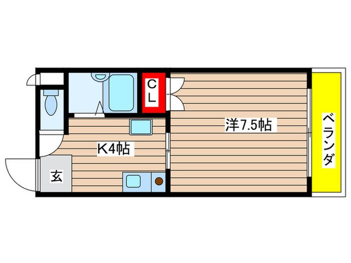 ラハイナハイツ　パートⅢの物件間取画像