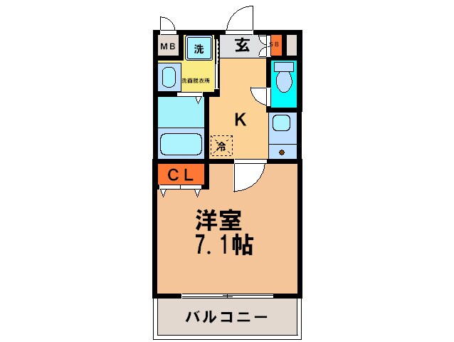 アルバ大須の物件間取画像