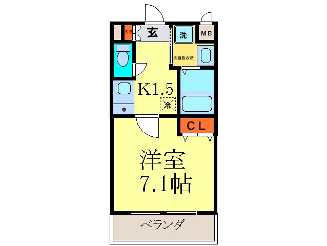 物件間取画像