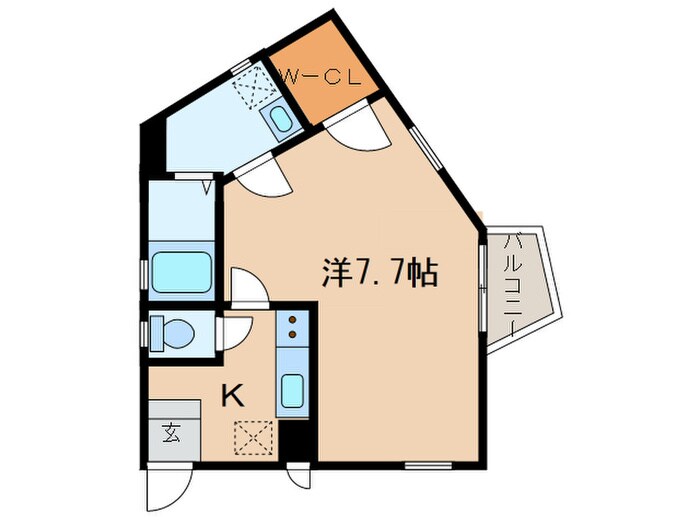 ミハス熱田の物件間取画像