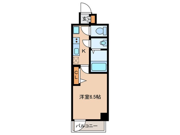 ﾌﾟﾚｻﾝｽ名古屋菊井ｾﾙｶ(808)の物件間取画像