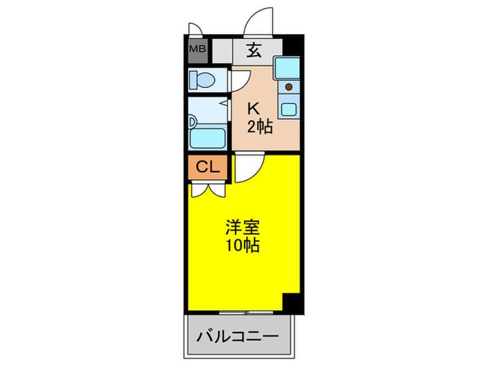 ｶ-ｻ新栄の物件間取画像