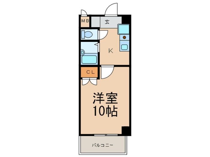 ｶ-ｻ新栄の物件間取画像