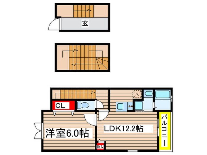 アリビエⅠの物件間取画像