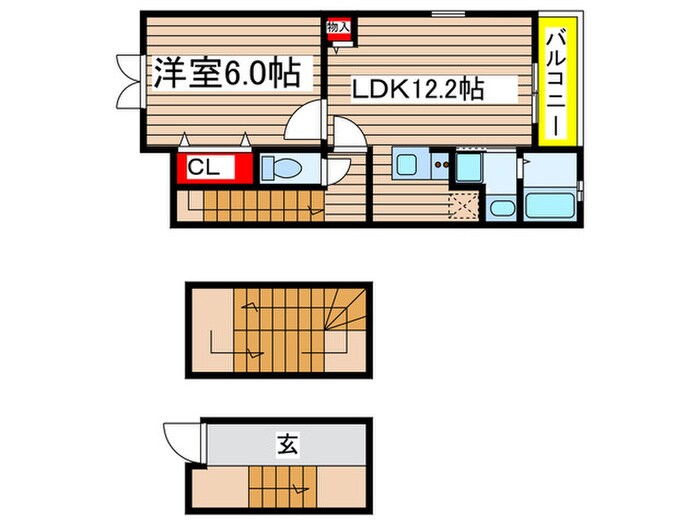 アリビエⅠの物件間取画像