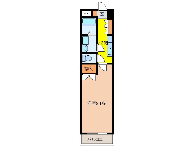 エクセレンスアイディの物件間取画像