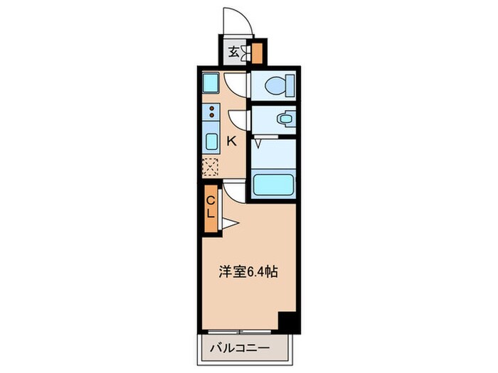 ﾌﾟﾚｻﾝｽ名古屋菊井ｾﾙｶ(707)の物件間取画像