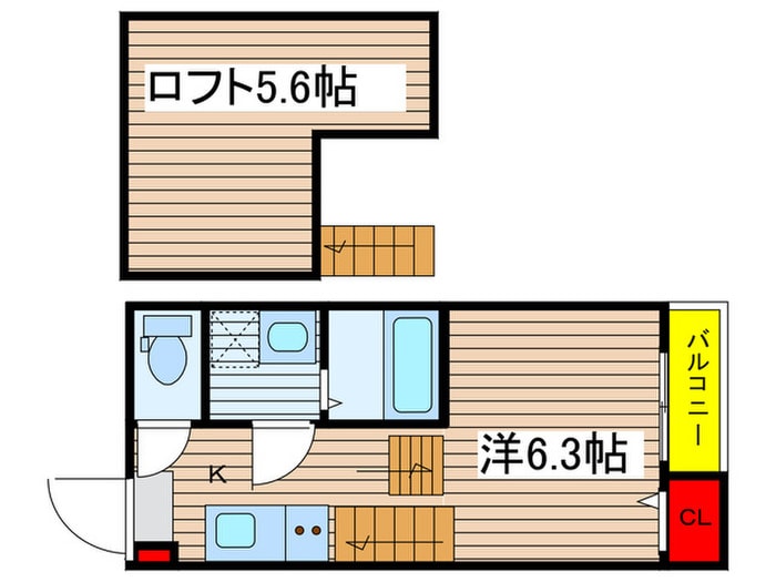 パークレジデンス東海通の物件間取画像