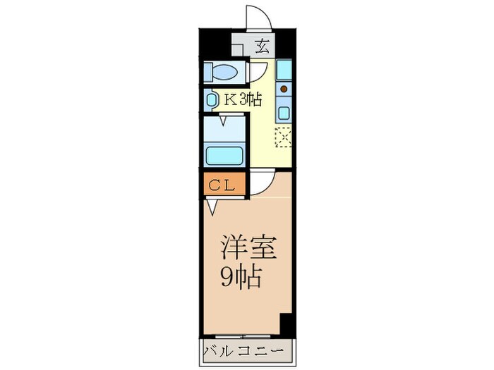 サンパティ－ク東片端の物件間取画像