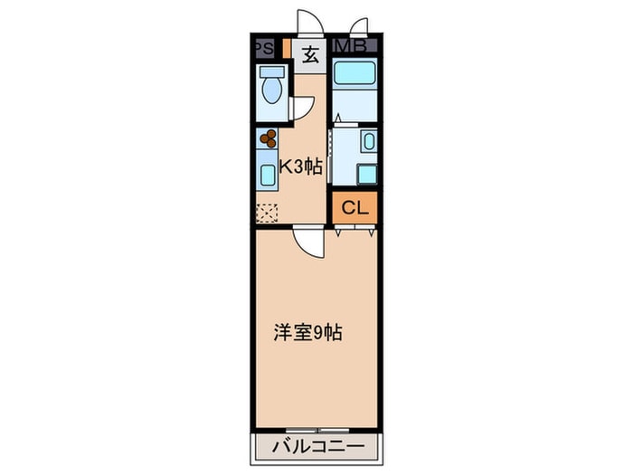 アンプルール リーブル SanteIの物件間取画像