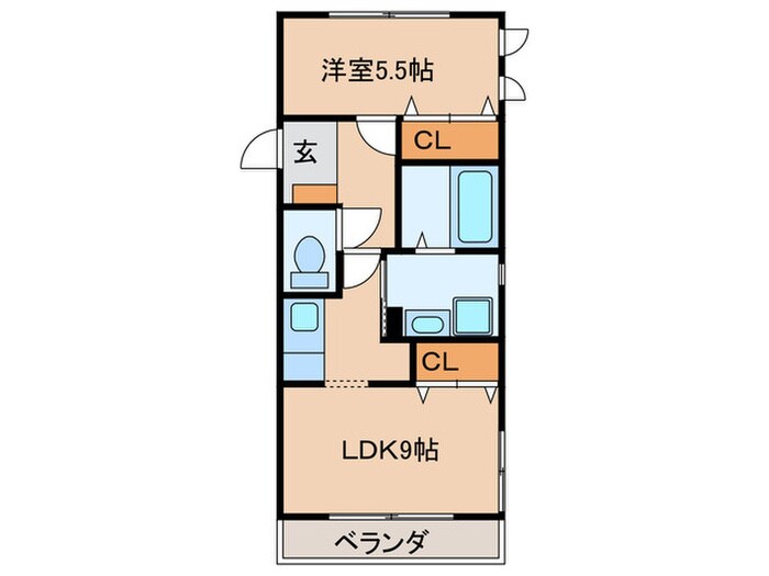 カルムの物件間取画像