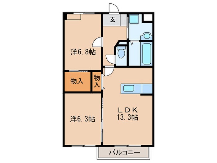 Heim-Obstgartenの物件間取画像