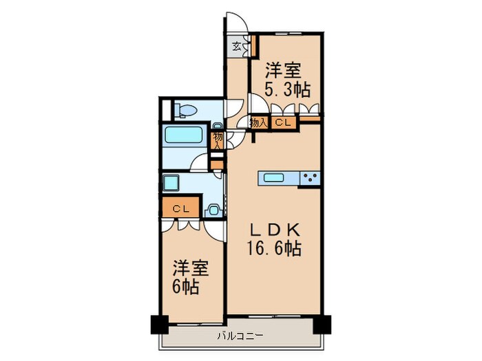 プレミスト東山公園(211)の物件間取画像
