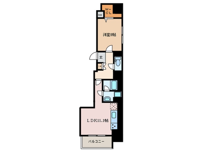 笹島アイサンメゾンの物件間取画像