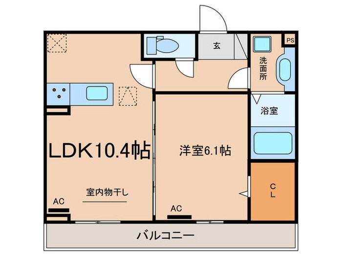 パークカメリアの物件間取画像