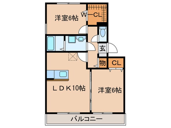 グラスウィンの物件間取画像