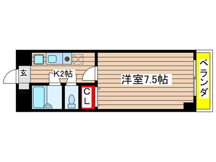 アーバンビル早川の物件間取画像