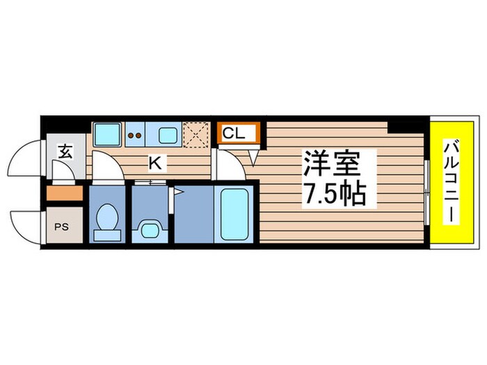 ファーニッシュ太平通の物件間取画像