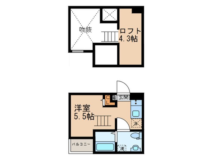 Ｃｉｔｙ　ＣＵＢＥの物件間取画像