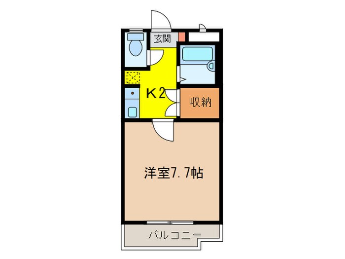 カ－サビアンカの物件間取画像