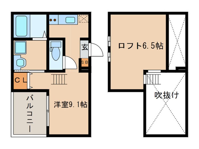 レジデンシアコートの物件間取画像