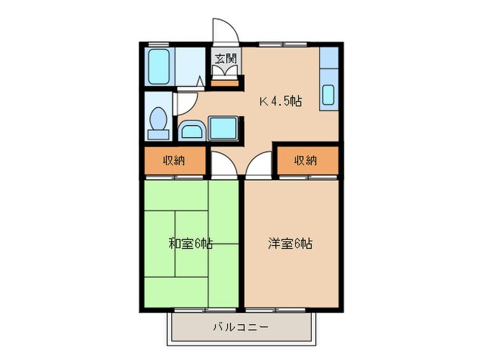物件間取画像