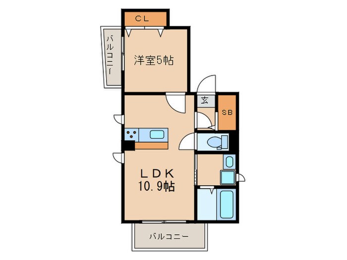 ルミエール千代田の物件間取画像