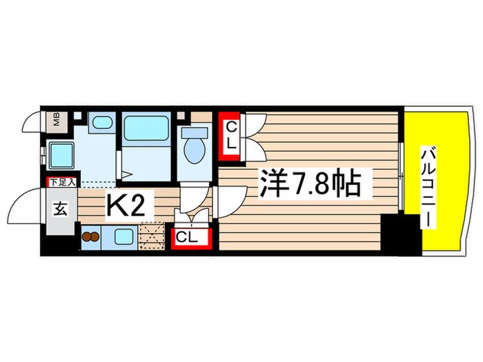 昴名駅南の物件間取画像