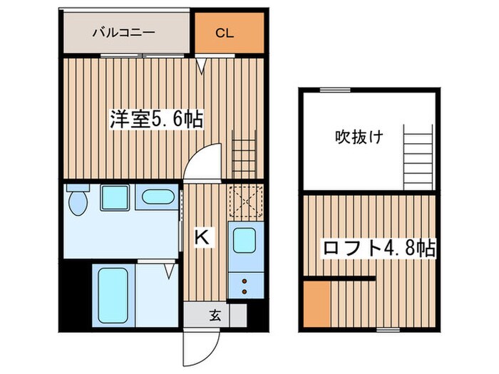 カッセルの物件間取画像