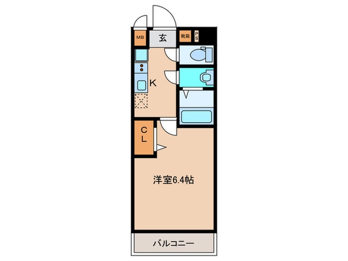 ﾌﾟﾚｻﾝｽ名古屋菊井ｾﾙｶ（606）の物件間取画像