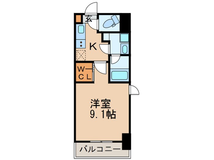 メイプルコート朝岡の物件間取画像
