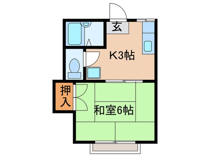 物件間取画像