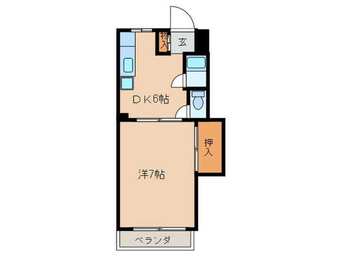 カノウハイムの物件間取画像