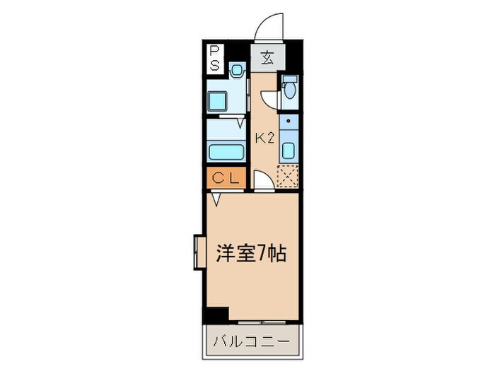 ボヌ－ル新栄の物件間取画像