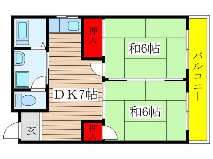 三和ビルの物件間取画像