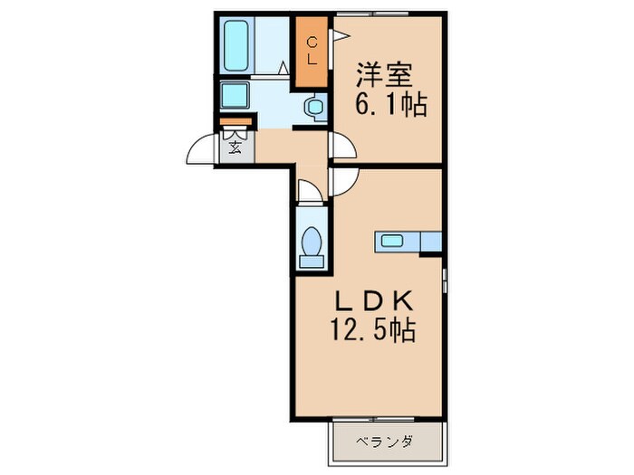 ブリエメールの物件間取画像