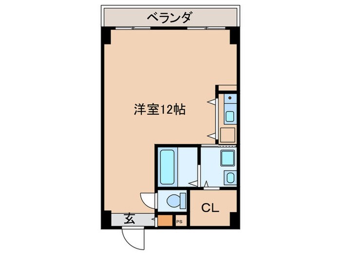 クレスト泉の物件間取画像