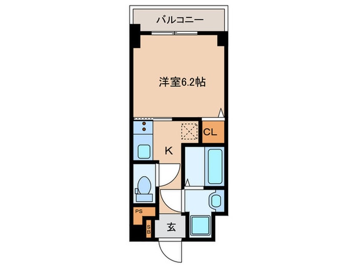 S-RESIDENCE上飯田Westの物件間取画像