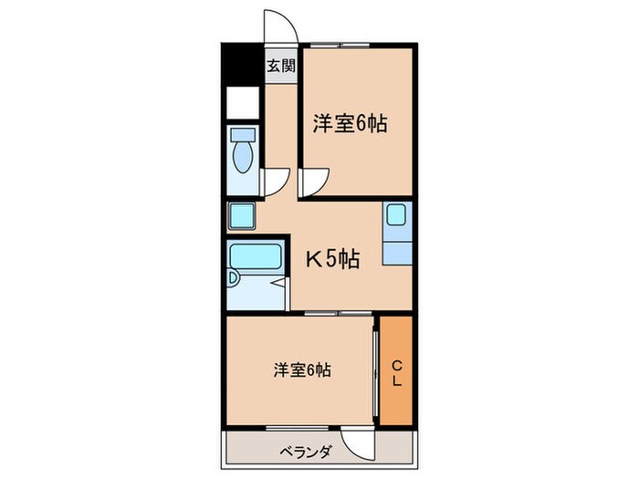 ベルカーサ戸田の物件間取画像