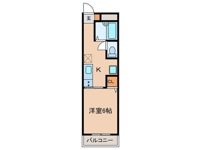 ルビ－ビルの物件間取画像