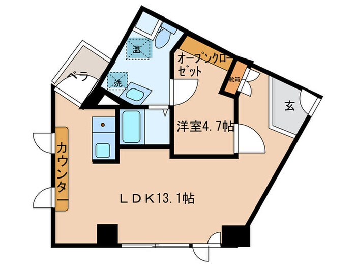 KAKOビルの物件間取画像