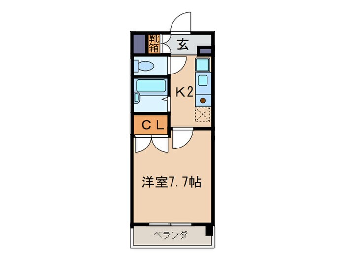 ペ－ルＴＯＫＵＺＯの物件間取画像