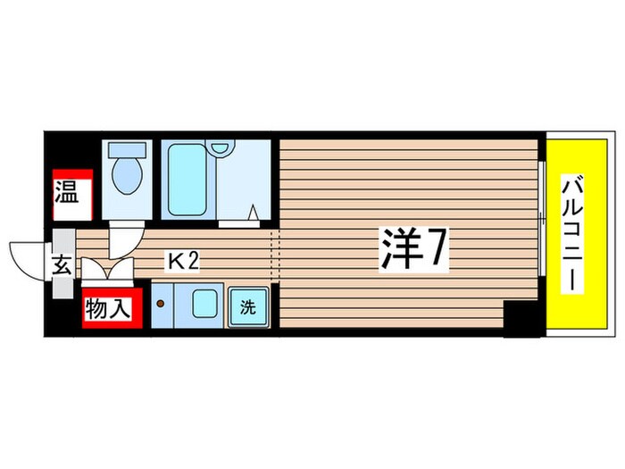 第二コマツハイツの物件間取画像