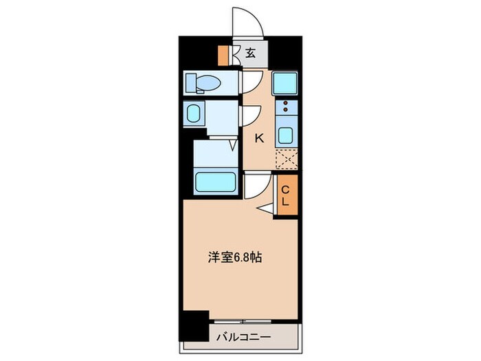 ﾃﾞｨｱﾚｲｼｬｽ名古屋太閤通ＩＩＩの物件間取画像