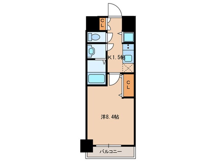 ﾌﾟﾚｻﾝｽ鶴舞公園ｾﾗｳﾞｨ(903)の物件間取画像